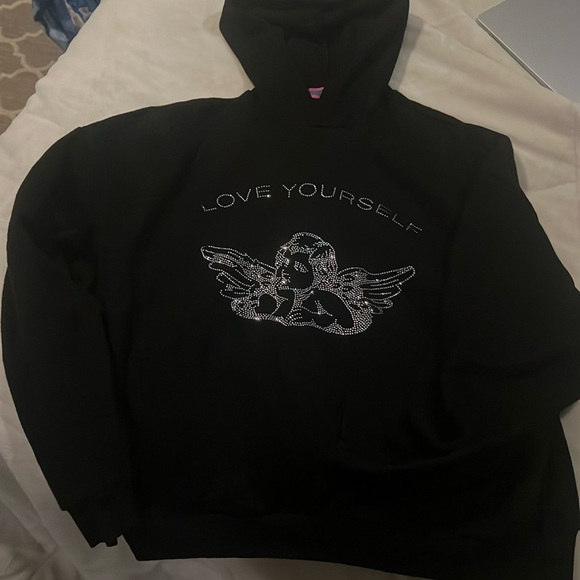Edikted Love Yourself Hoodie - Picture 1 of 1